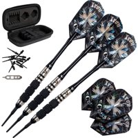 Darts Viper Desperado, 80% Tungsteno, Punta Blanda, 18 G, Con Funda Iron Cross