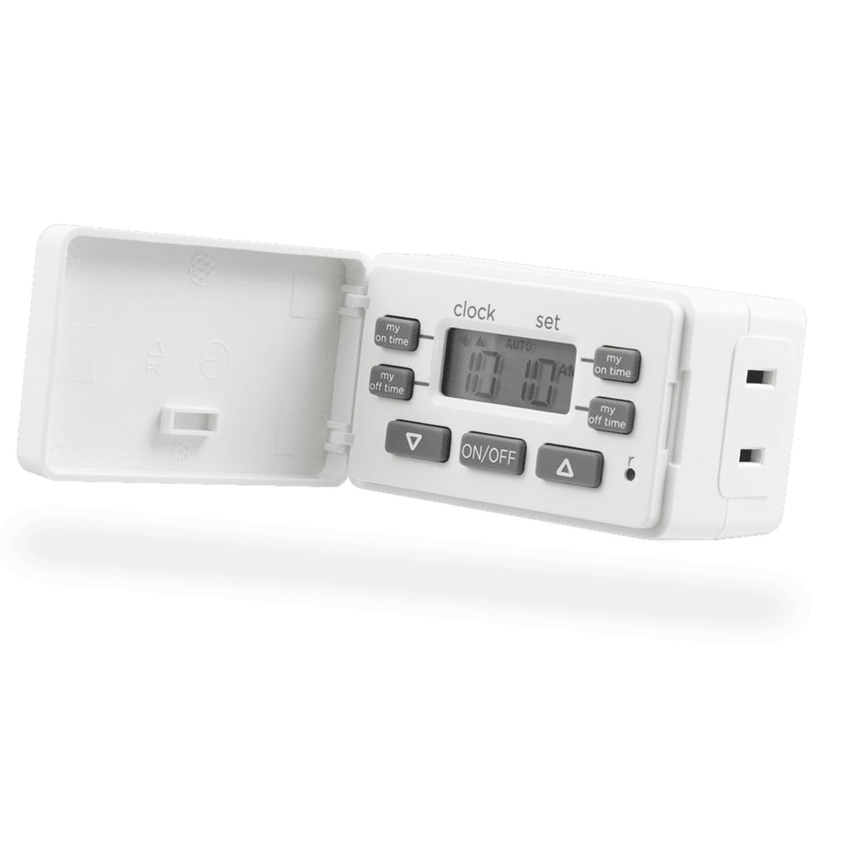 Temporizador Digital Mytouchsmart 1 Enchufe 24h Led