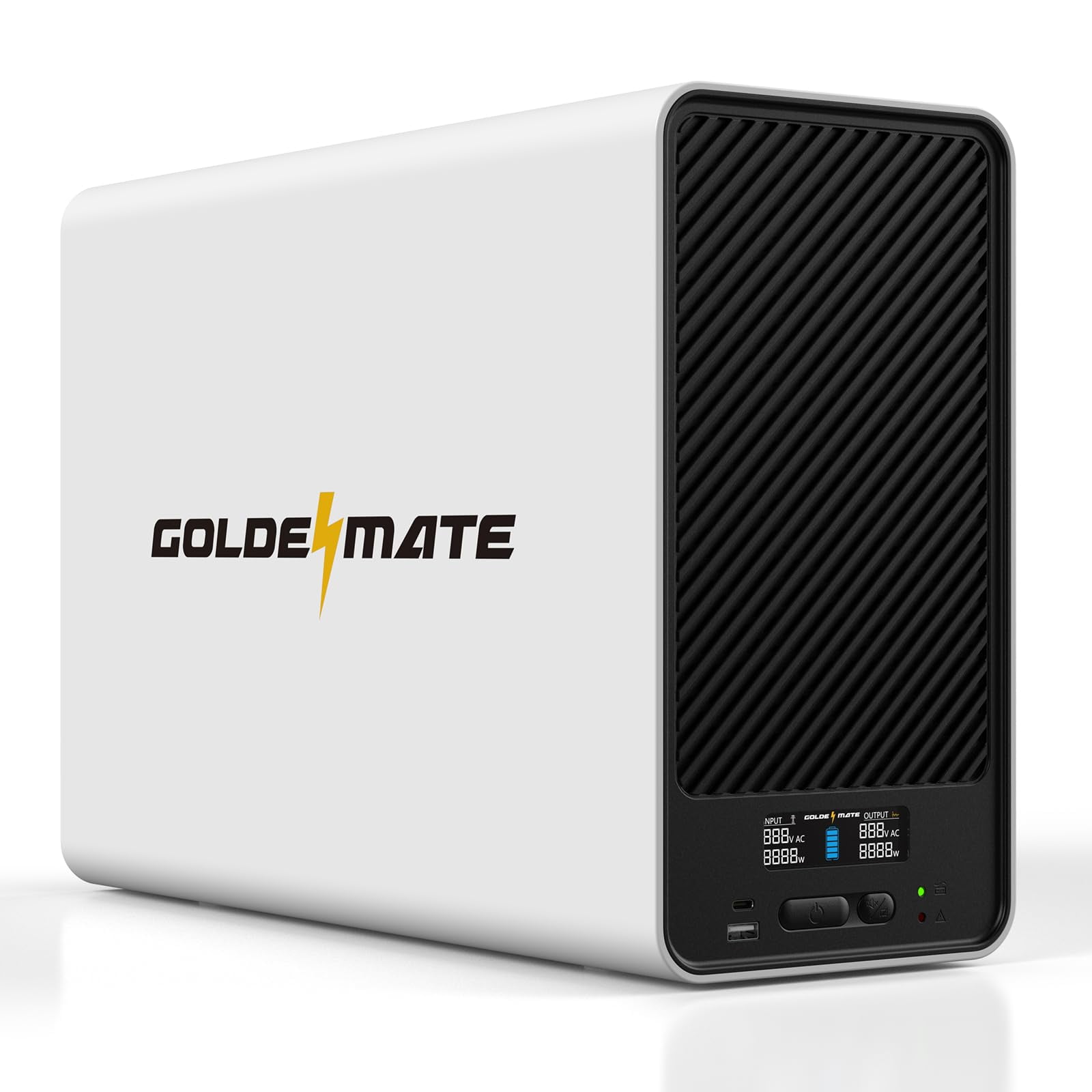Batería De Respaldo Ups Goldenmate 1500 Va/1000 W Con Batería Lifepo4