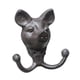 thumbnail image 4 of Figura De Cabeza De Animal Con Ganchos De Pared Para El Pasillo, Resistente Percha Para Llaves, Batas, 4 of 5