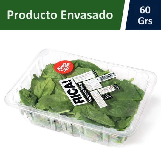 Espinaca Baby Pote 60 gr