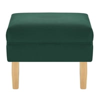 Bodevir - Pouf Sky 1C Felpa 05 Verde Botella