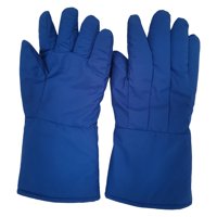 Magideal - Guantes Criogénicos Impermeables -60 Degreec ~ -160 Degreec Guantes Protectores Para Mantener El Baja Temperatura Para De Congelación , 38Cm