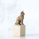thumbnail image 5 of Figura esculpida pintada a mano Willow Tree Love My Cat, 5 of 7