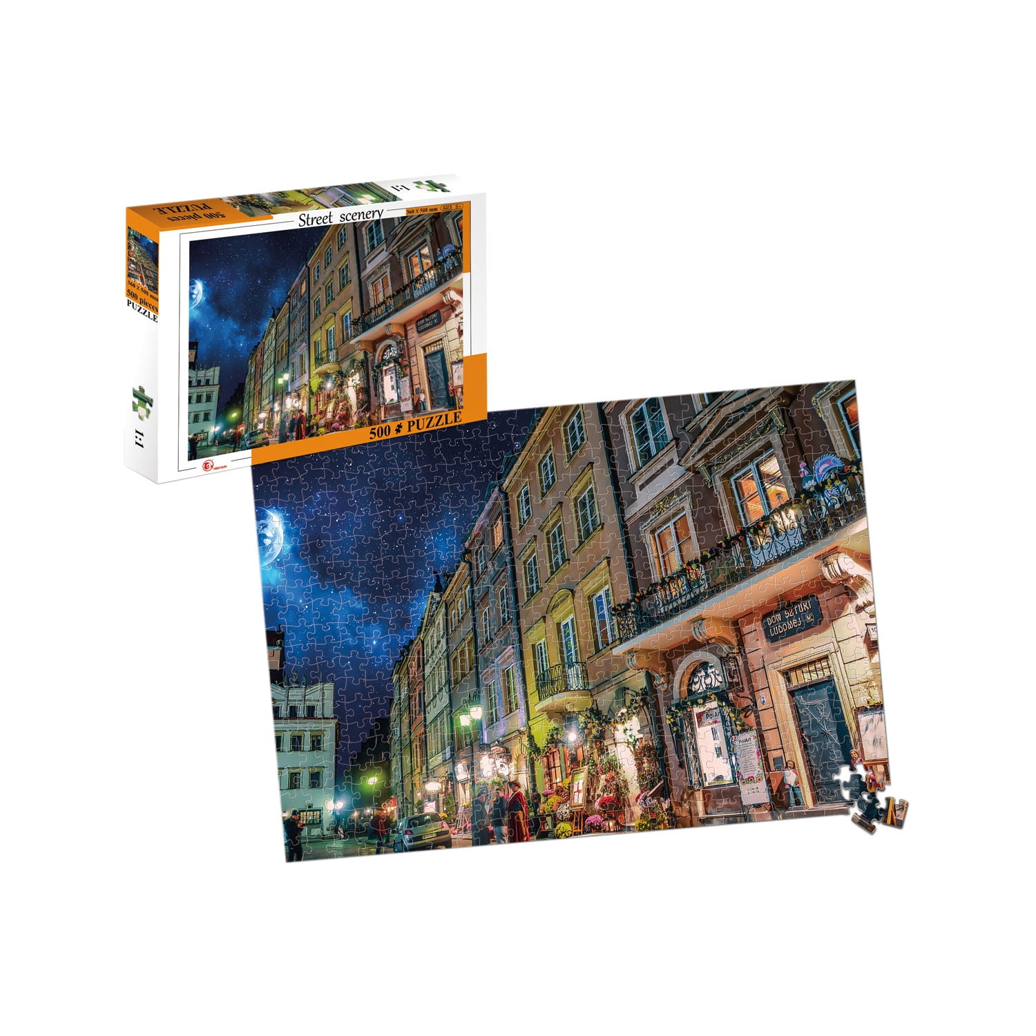 Nobel Gift - Puzzle 500 Piezas Paisajes 33x23 Cm Edificio
