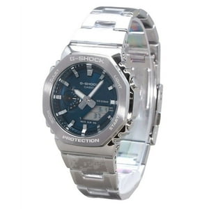 Casio - Reloj G-Shock G-Steel Análogo Digital Esfera Azul Cuarzo Gm-2110D-2B 200M Para Hombre