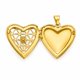 thumbnail image 3 of Dije Relicario Corazón Dorado, 3 of 4