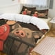thumbnail image 1 of Spirited Away 3-Piece Bedding Set Warm And Comfortable Soft Duvet Cover Bed Set for Boys Girls Kids Adult Bedroom All Season, 1 of 5