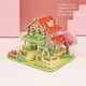 thumbnail image 1 of Children's Puzzle DIY 3D Puzzle Toy Paper And EPS Foam Board Children's And Adults' Interesting And Creative DIY Toy Model Making Kit Children's Toy Girls And Boys. Villa Series (garden Villa), 1 of 5