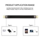 thumbnail image 3 of Cable USB C a USB C corto de 100 W, transferencia de datos de 10 Gbps, carga rápida PD 3.1 Gen 2, cable macho tipo C a tipo C corto para dispositivo tipo C de 5,11 pulgadas., 3 of 7