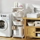 thumbnail image 4 of Organizador 3 repisas blanco con ruedas, 4 of 5