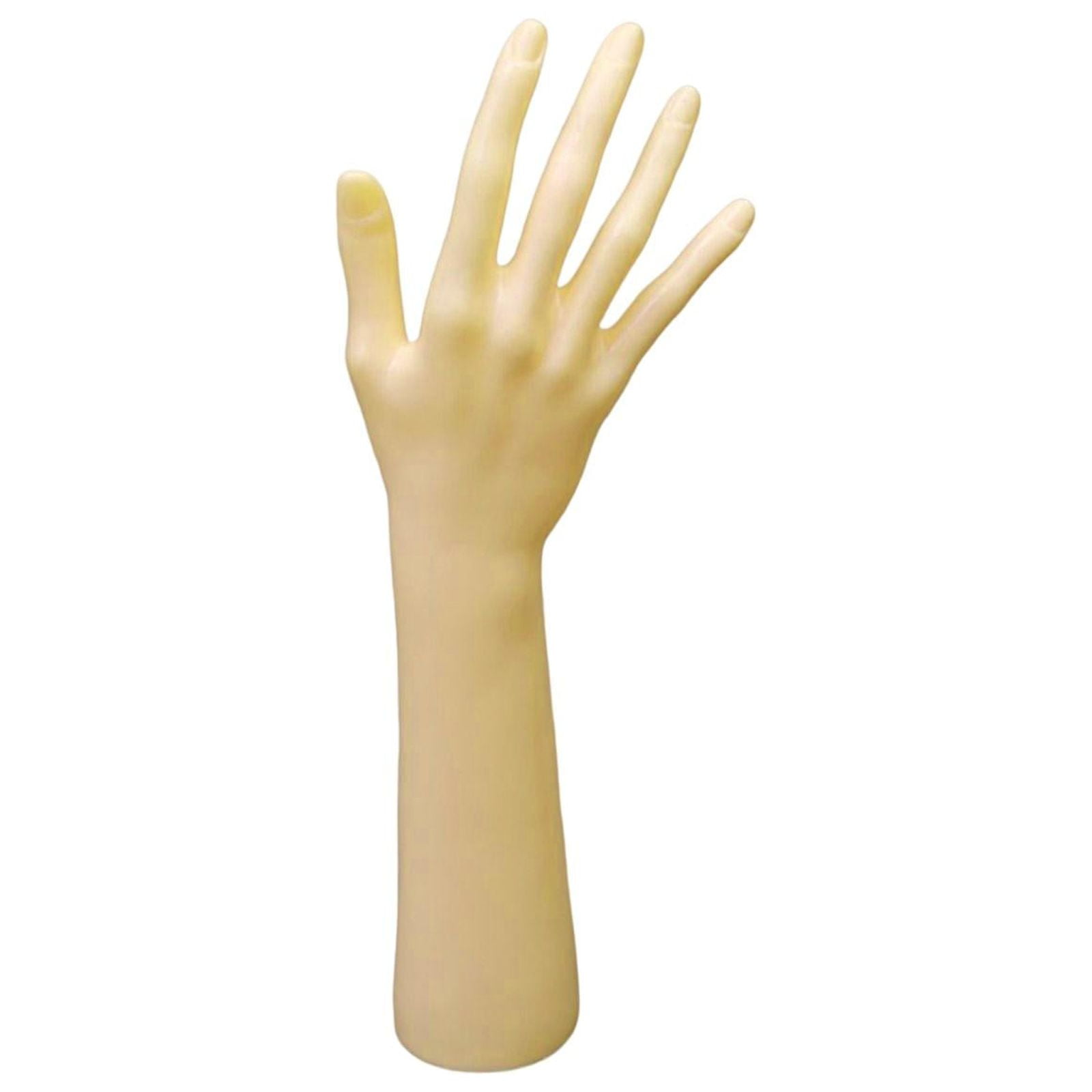 Magideal - Maniquí De Mano, Soporte De Exhibición De Joyería, Anillos De Maniquí Que Muestran Soporte, Maniquí De Mano Para Anillos, Reloj, Accesorios De Fotogra Color De Piel Amarilla