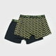 thumbnail image 2 of Boxer Hombre Print Bipack Negro Corona, 2 of 4