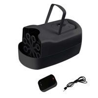 Magideal - Máquina De Burbujas Eléctrica Para Hacer Burbujas, Escenario Portátil, Soplador De Burbujas Automático De Rendimiento, Máquina De Burbujas Para Niños Negro