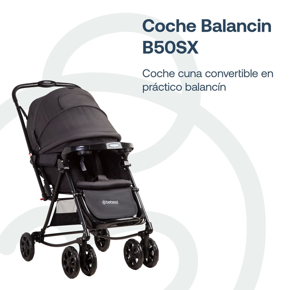 Bebesit Balancín SX Negro Melange, foto 4