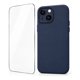 thumbnail image 1 of Kit Carcasa Silicona Azul Marino iPhone 13 + 1 Mica Vidrio Templado, 1 of 4