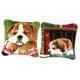 thumbnail image 2 of funda de almohada bricolaje gancho de cierre kits animales patrón ojo cerrado paquete de 2, 2 of 6
