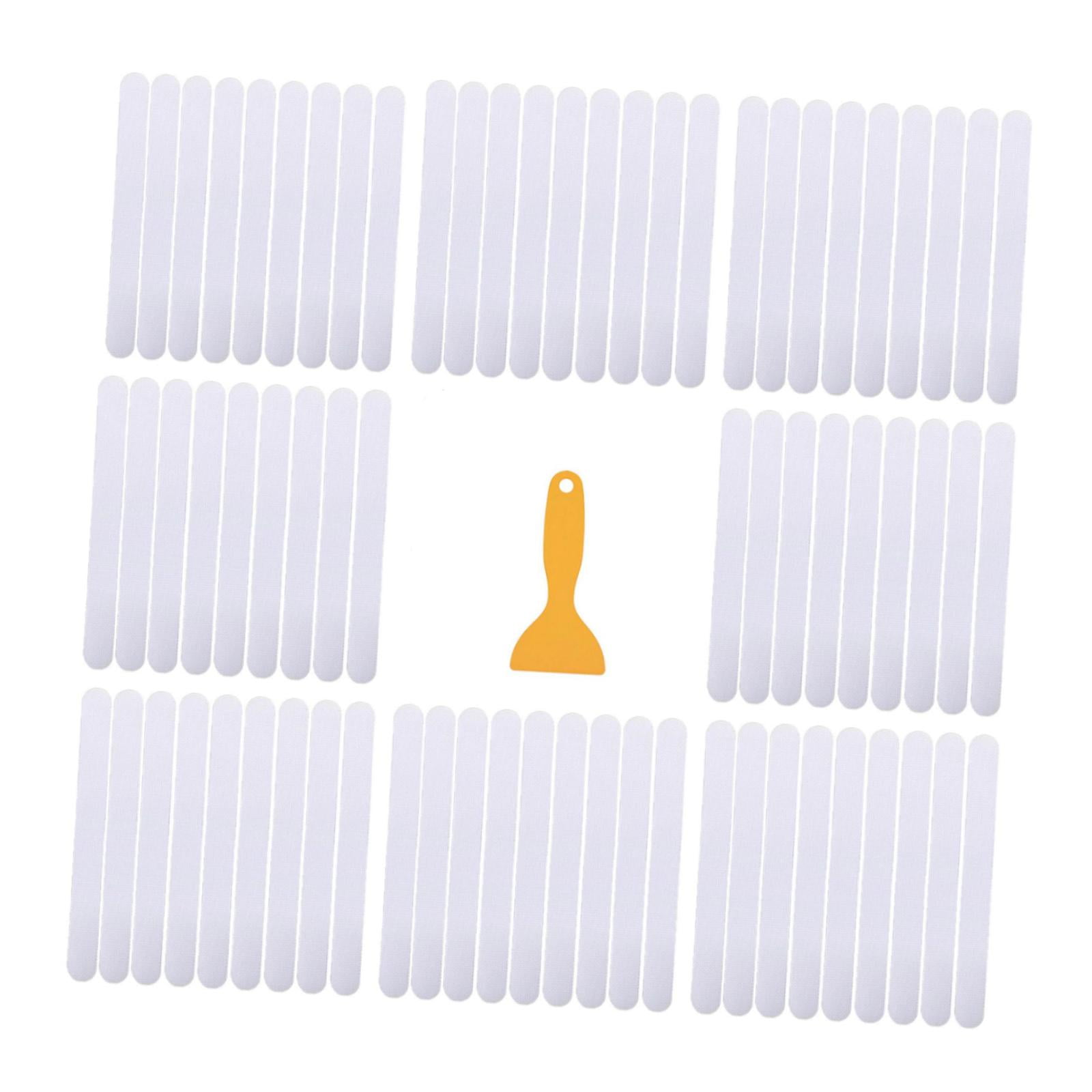 Bothyi - 72x Peldaños De Escalera Tiras Antideslizantes Transparentes Para Exterior Interior Cocina Del Hogar