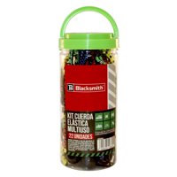 Blacksmith - Set 22 Unidades De Pulpo Elástico Multiuso