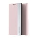 thumbnail image 1 of Pink Electroplating Bracket Mobile Phone Case Flip Type Fourth Generation Magnetic Side Window Leather Case, Phone Case For Samsung Galaxy S22/S21, Galaxy A71 4G, Galaxy S22 Plus, Galaxy A53 5G, 1 of 3