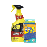 Scrub Daddy - Pack Limpiador De Parrilla Goo Gone 710 Ml + Esponjas Scour Daddy