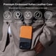 thumbnail image 2 of Funda alto para iPhone 17 Pro Max 6.9" de cuero con soporte, 2 of 9