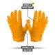thumbnail image 3 of Guantes de Fútbol Americano NXT NXTRND G2 Pro Amarillo Talla Pequeña, 3 of 7