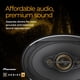 thumbnail image 3 of Altavoces de audio para coche Pioneer TS-A6901C, componente de 2 vías, 3 of 6