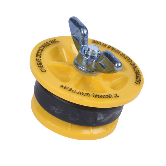 Tapón de Prueba Mecánico Cherne 270229 2" Amarillo