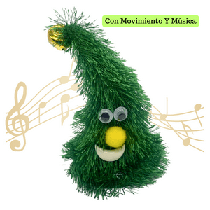 Genérico - Mini Arbol Navidad Bailarín Con Movimiento Y Música Navidad 2025