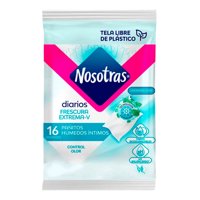 Nosotras - Pañitos Húmedos Íntimos Frescura Extrema