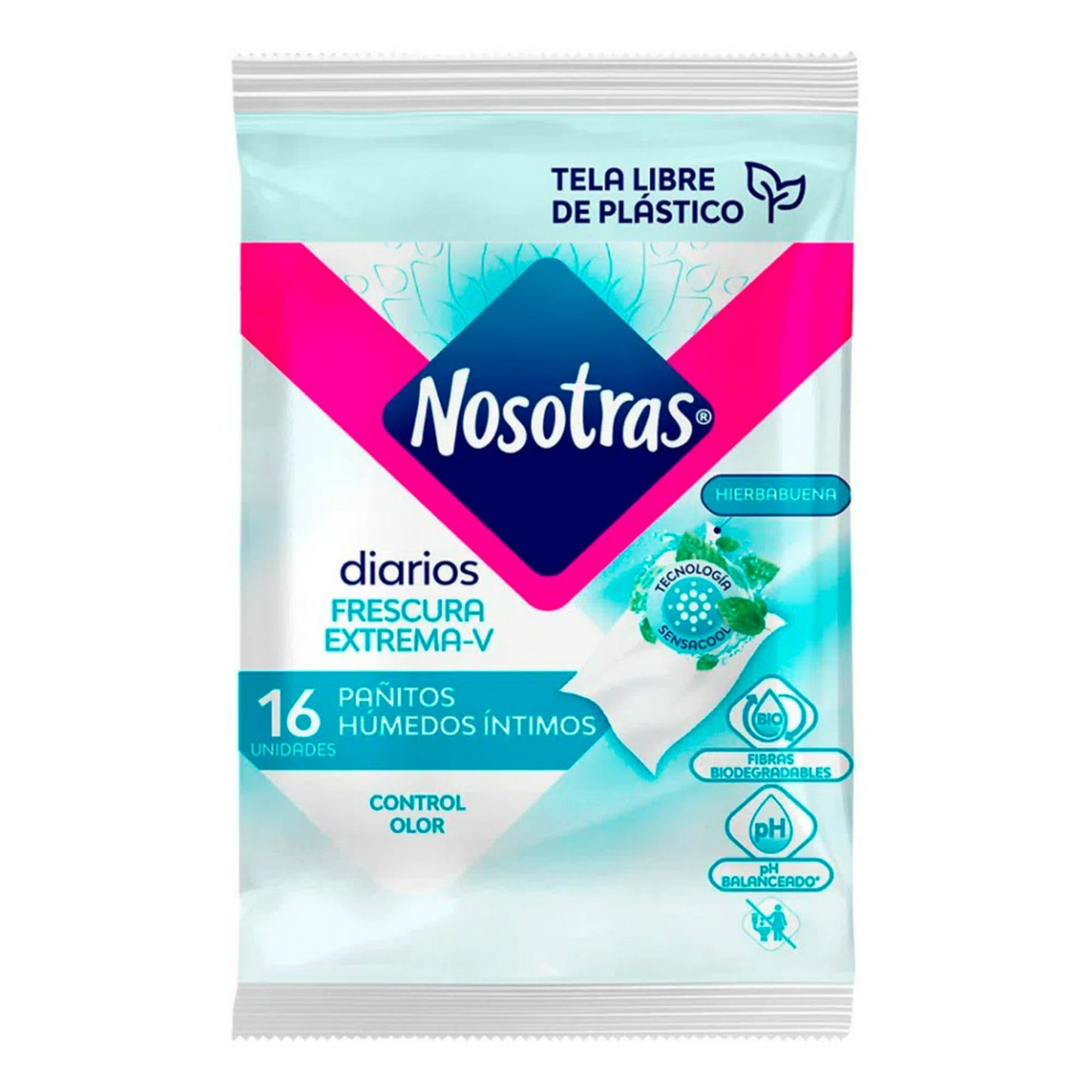 Panitos Nosotras Frescura Extrema 16un