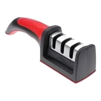 Genérico - Afilador De Cuchillos Manual Afilador 3 Etapa Multifuncional