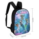 thumbnail image 2 of Magia de Sirenas-theme Backpack, Campus style schoolbag Bookbag with Adjustable Shoulder Straps And Large Zip Compartment, Unisex Travel Bags., 2 of 6