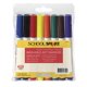 thumbnail image 1 of Rotuladores lavables School Smart con punta cincelada, varios colores, 8 unidades, 1 of 9