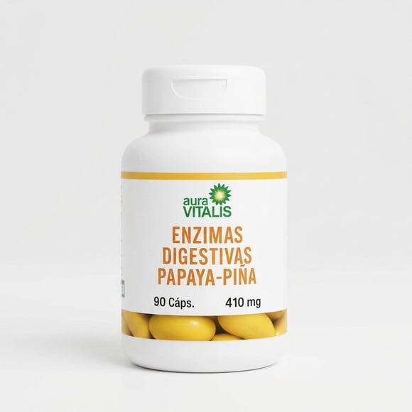 Enzimas digestivas Aura vitalis