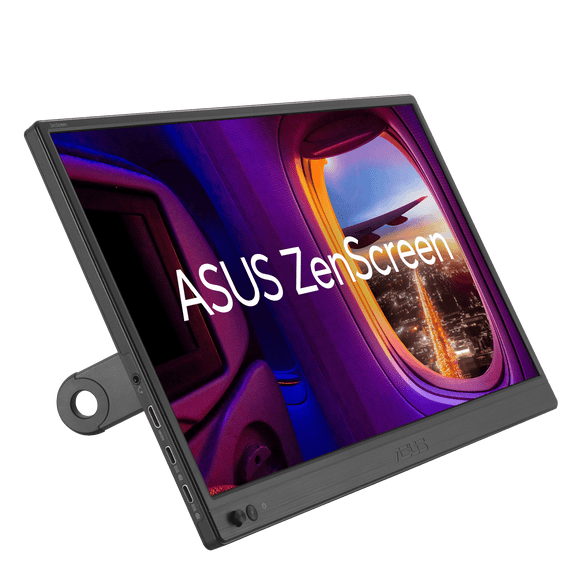 Monitor Portátil ASUS ZenScreen MB169CK, 16" FHD, Panel IPS, 5ms GTG, USB-C DP-Alt, HDMI