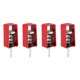 thumbnail image 1 of Uxcell Colgadores de Aisladores de Vibración de Resorte para Techo para Procesador de Aire A/C Rojo 4.92 x 2.48 x 1.89 Pulgadas, 1 of 7