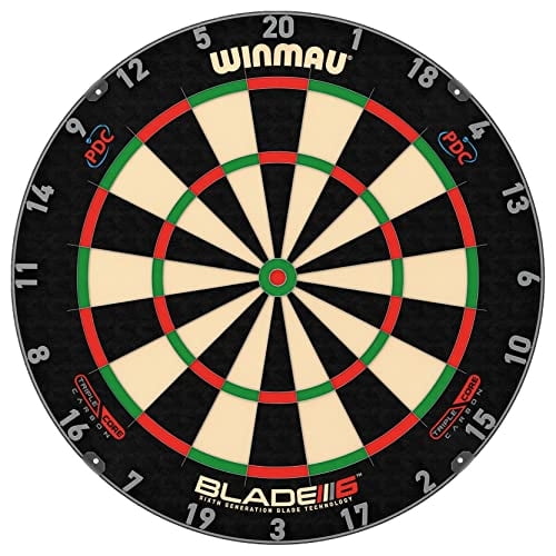 Dartboard Winmau Blade 6 Triple Core Carbon Professional