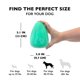 thumbnail image 3 of Juguete para perro Chew King XL Pack de 2, color turquesa, con dispensador de premios, 3 of 9