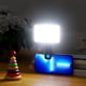 thumbnail image 5 of Luz de video LED Camnoon ST-120RGB, luz de video de bolsillo con clip para teléfono móvil, luz de relleno para tableta, videoconferencia, luz de video LED de 2500K-9000K, regulable, 20 efectos de esce, 5 of 7