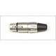 thumbnail image 1 of Conector Hembra Plateado X-3214 (2 Unidades), 1 of 2