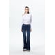 thumbnail image 4 of Jeans Mujer Vale Flare Azul Oscuro, 4 of 4