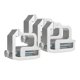 thumbnail image 2 of Abrazaderas De Montaje De Aluminio Resistente Para Chevy More Pick-up Truck Silver 4 Piezas, 2 of 5