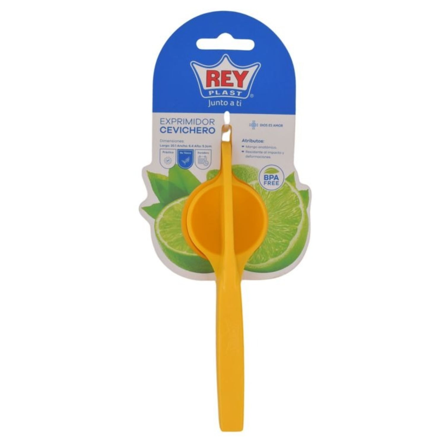 Genérico - Pack X 4 Exprimidor Manual Cevichero – Rey Plast