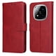 thumbnail image 1 of Funda Billetera para Xiaomi Redmi Note 14 Pro 5G con Porta Tarjetas y Soporte Ajustable Rojo, 1 of 5