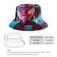 thumbnail image 2 of Kizazi Moto Generación Fuego Sombrero bucket para adultos, gorra de protección solar, sombrero de pescador plegable para viajes al aire libre, pesca y actividades de verano, 2 of 6