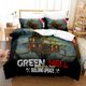 thumbnail image 1 of Game Green Hell Bedding Set Single Twin Full Queen King Size Bed Set Adult Kid Bedroom Duvetcover Sets 3D Anime Bed Sheet Set Bed Sheets, 1 of 5
