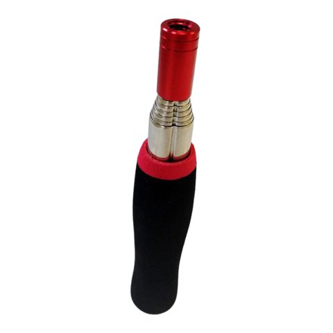 Magideal - Poste De Red De Pesca, Poste De Red Pequeño, Interfaz De 8Mm, Extensión Portátil Resistente Al Desgaste, Acero Inoxidable Para Dispositivo De Pesca En