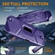 thumbnail image 3 of Funda protectora 2 en 1 para Nintendo Switch 2, cubierta frontal para PC y agarre trasero de TPU, carcasa amortiguadora con protección de 360°, 3 of 8